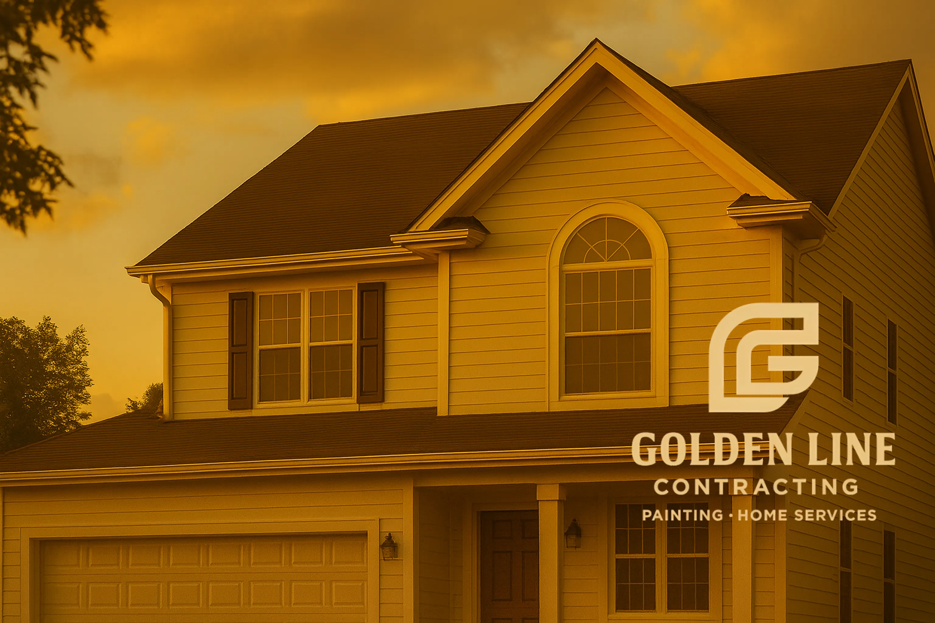 Professional house painting exterior